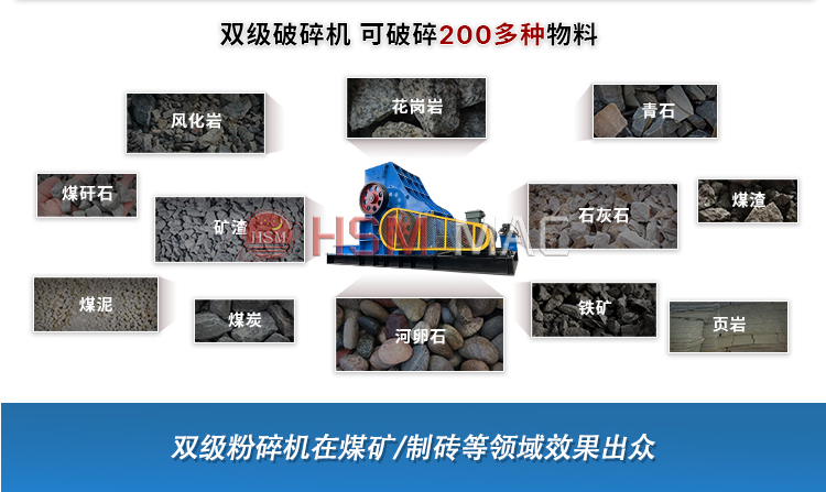 煤渣粉碎機(jī) 雙級破 雙級錘式制砂機(jī) 雙級無篩底粉碎機(jī)